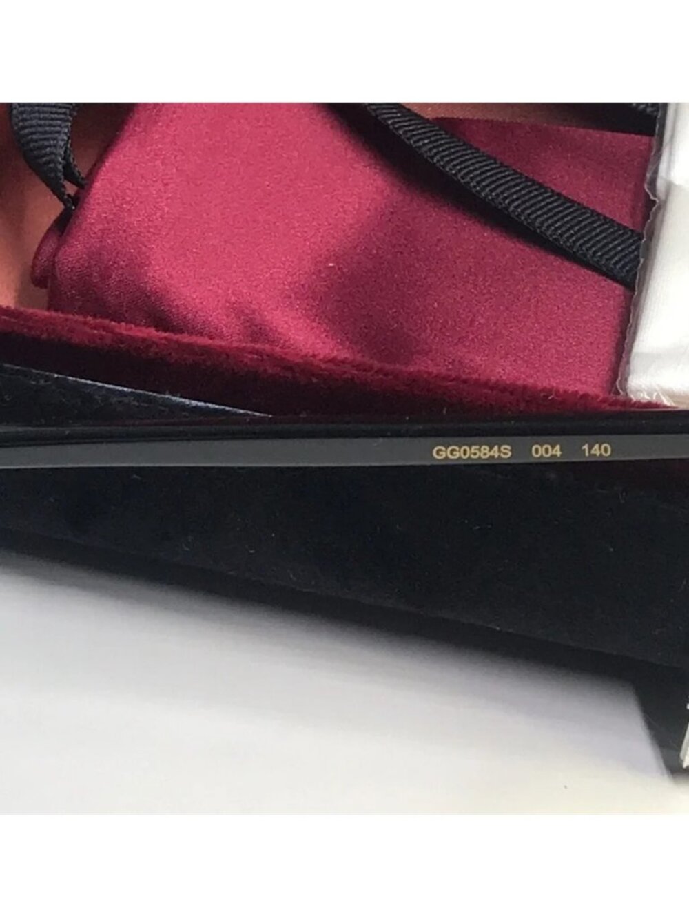 New Authentic Gucci Yellow Lens Sunglasses GG0584s 004 - Picture 5 of 13